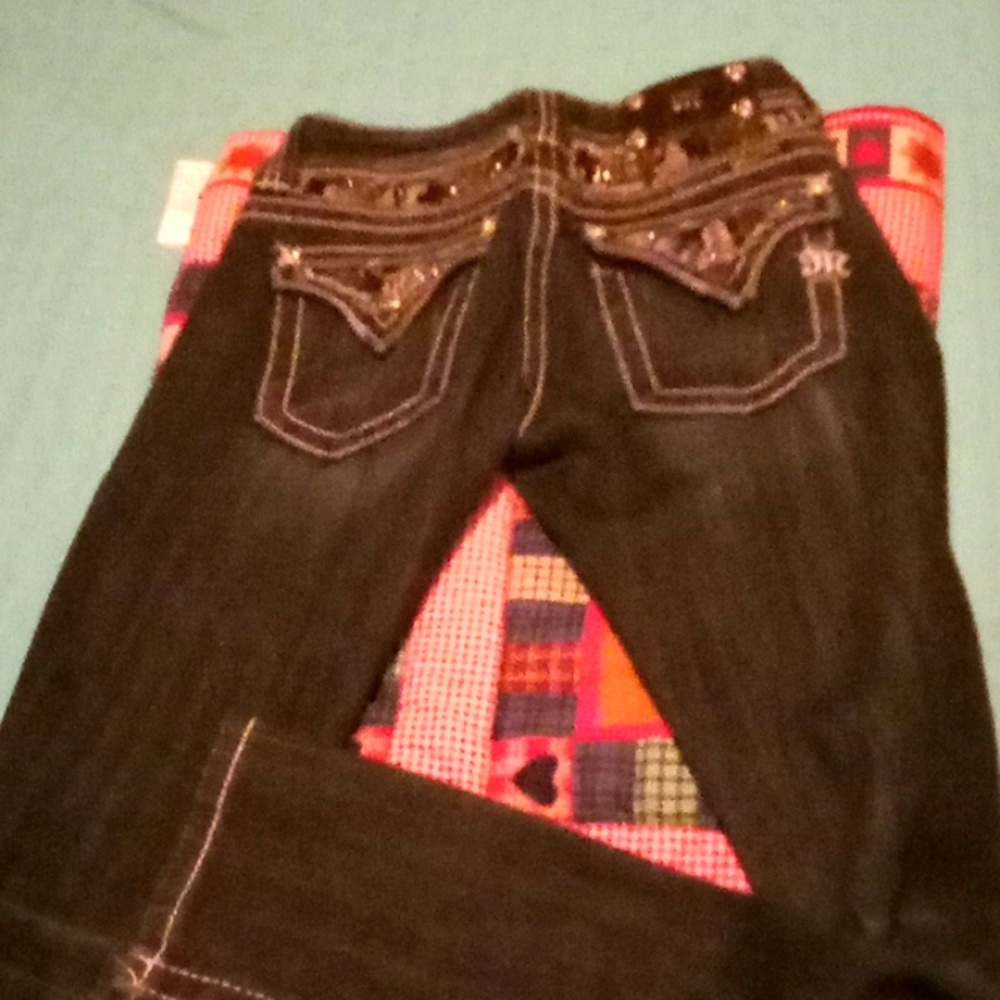 Brand new Miss me bootcut size 27 dark blue